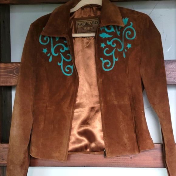 Small Vintage leather jacket - Picture 1 of 9